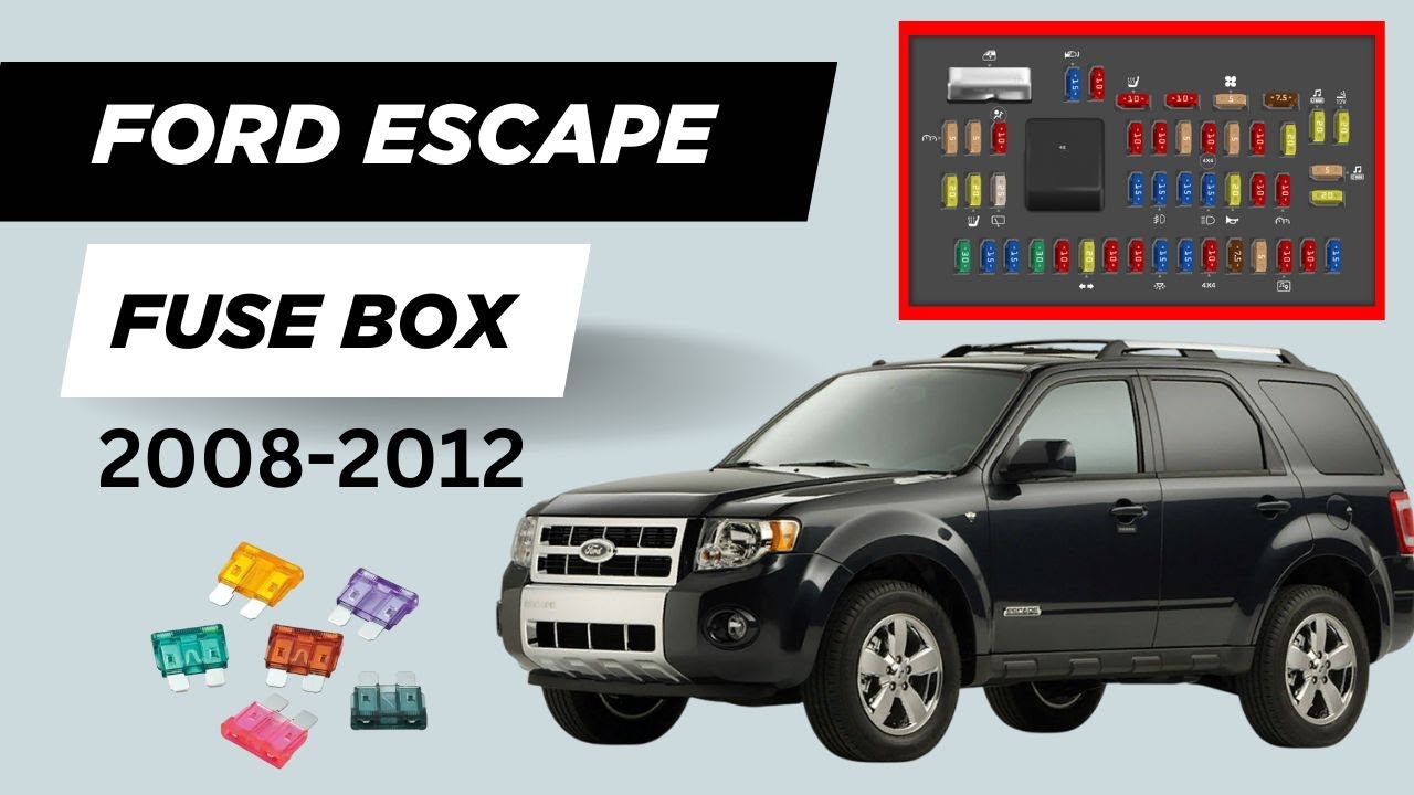Ford Escape Relays & Fuse Box Diagrams (2008-2012)