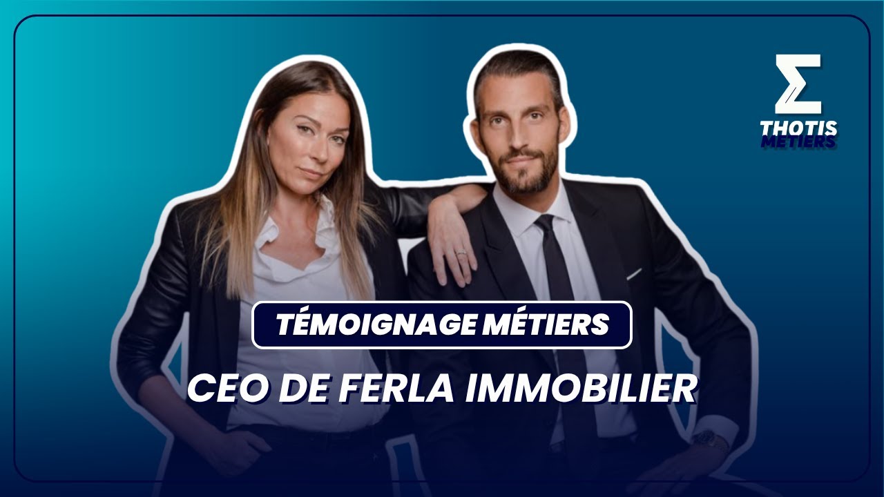 De Ferla Immobilier : Dan Adler et Laetitia Adler, CEO.