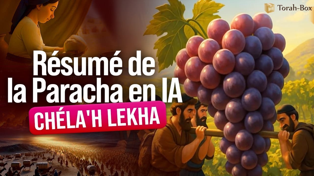 Résumé de la Paracha CHELA'H LEKHA en IA - 12 Explorateurs, Yéhoshoua & Kalev, Idolâtrie,...