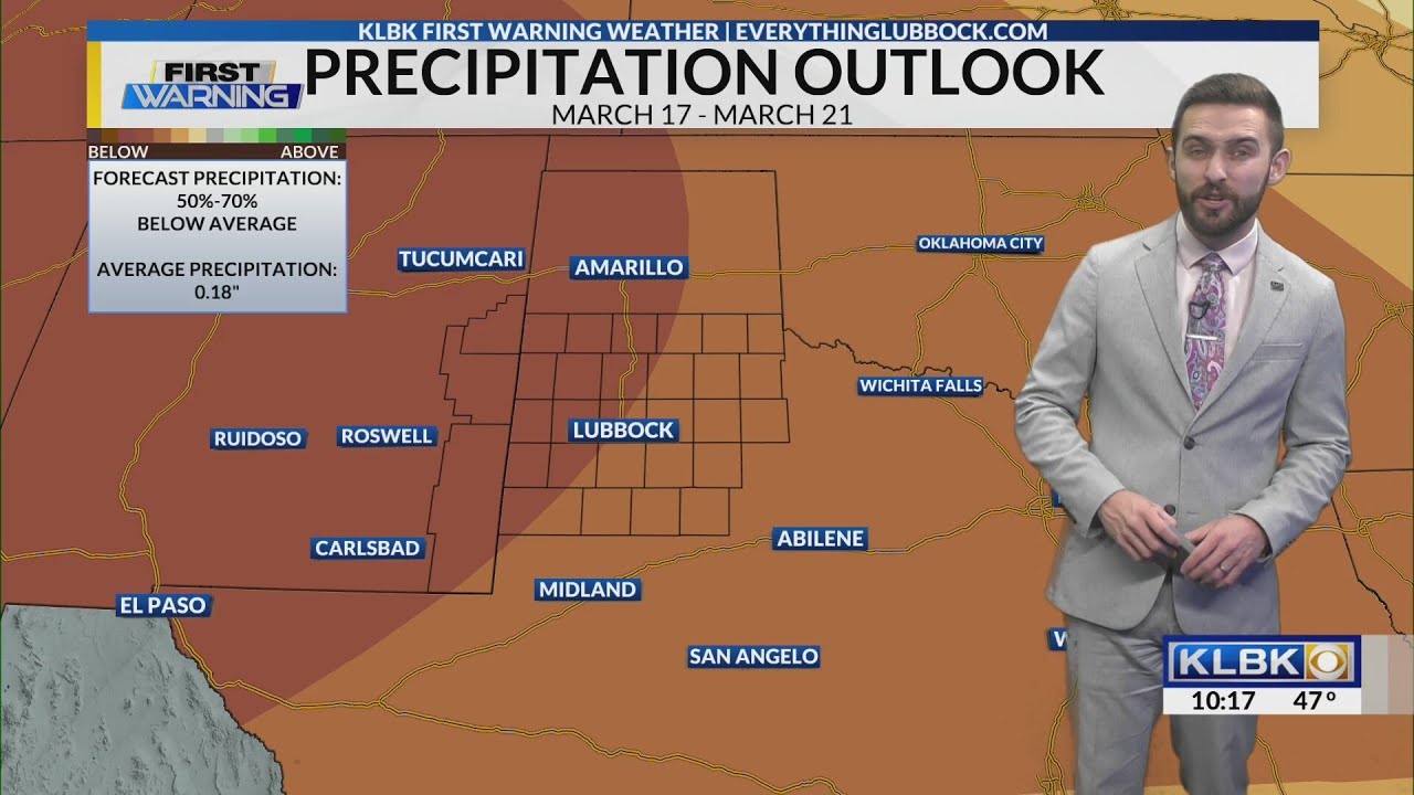 KLBK Weather 10 PM Forecast Update | Wednesday, March 11, 2026