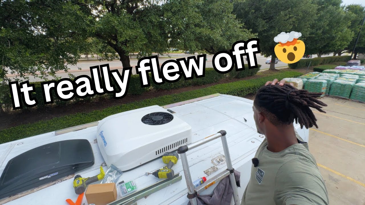 My Solar Panel Flew Off! Van Life Struggles