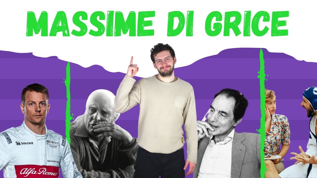 4 REGOLE per una comunicazione EFFICACE: Le MASSIME di GRICE