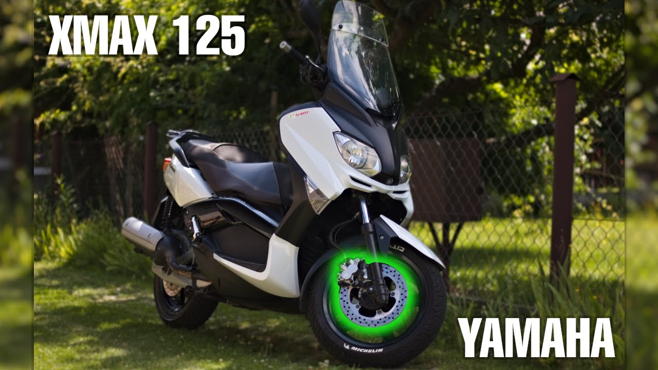Wymiana przedniej tarczy i klocków hamulcowych, Yamaha XMAX 125 2012