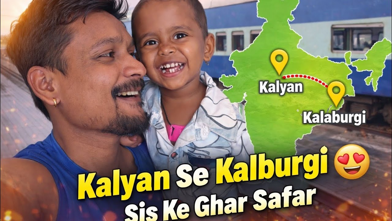 Kalyan Se Kalburgi | Behen Ke Ghar Surprise Visit 😍 Emotional Family Vlog