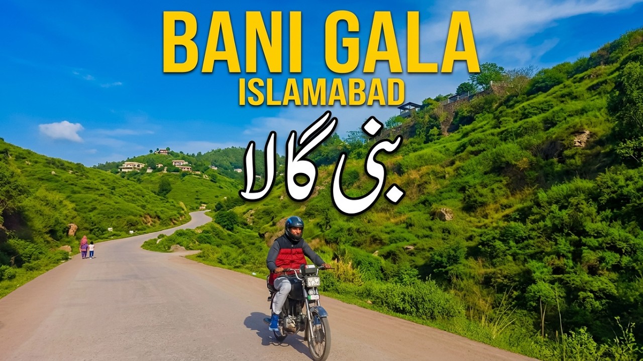 “Beautiful Bani Gala Islamabad 🇵🇰 | Fields, Streets & Market Tour | Islamabad Travel Vlog 2026”