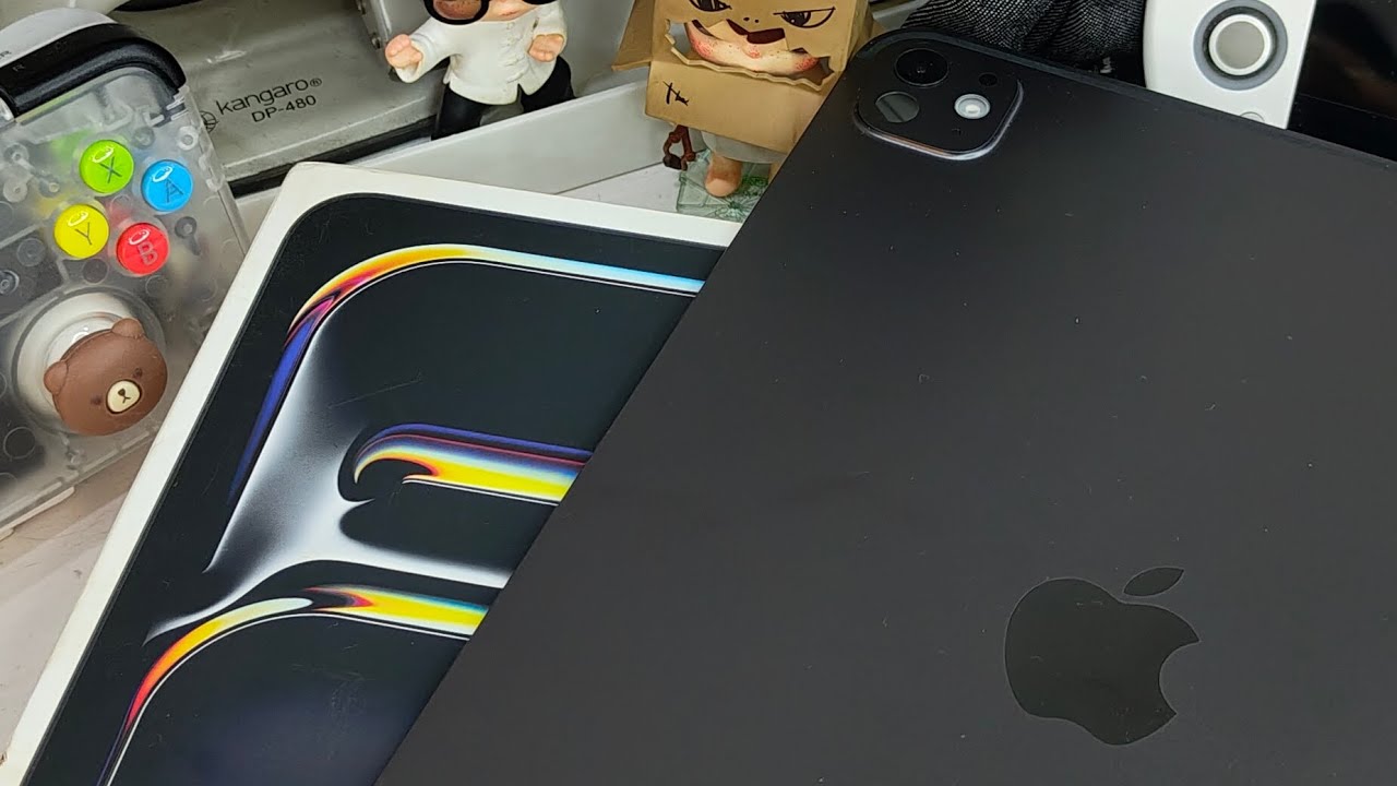 unboxing apple iPad pro 11 (M4) | (black) + asmr