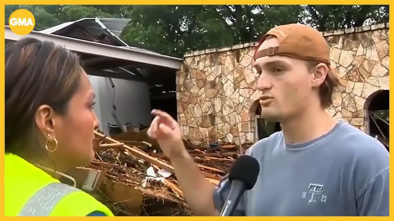 Texas flood survivor held onto a meter box for nearly three hours