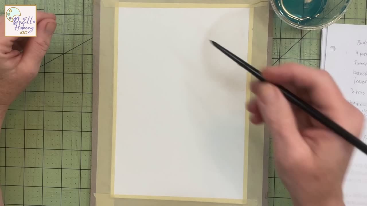 Bonus Practice: Loose Watercolor Florals Using Brushwork & Rule of Thirds