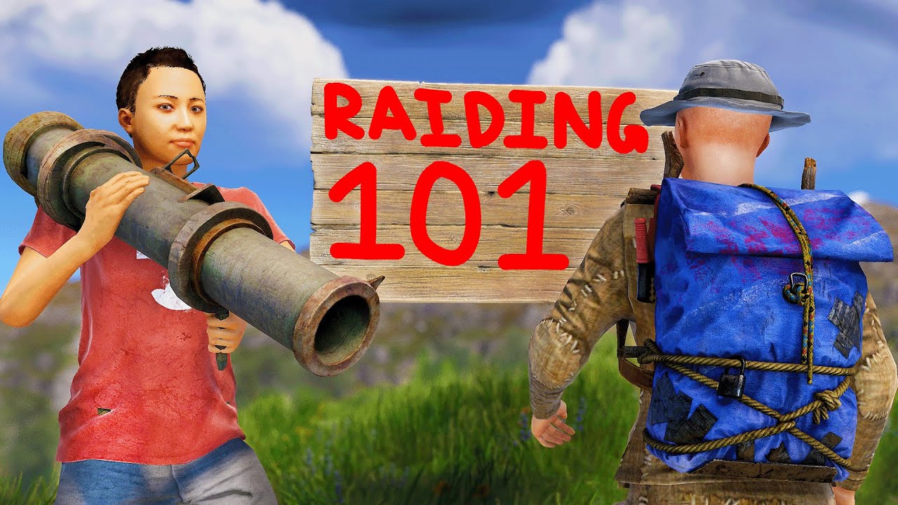 I taught him to raid...