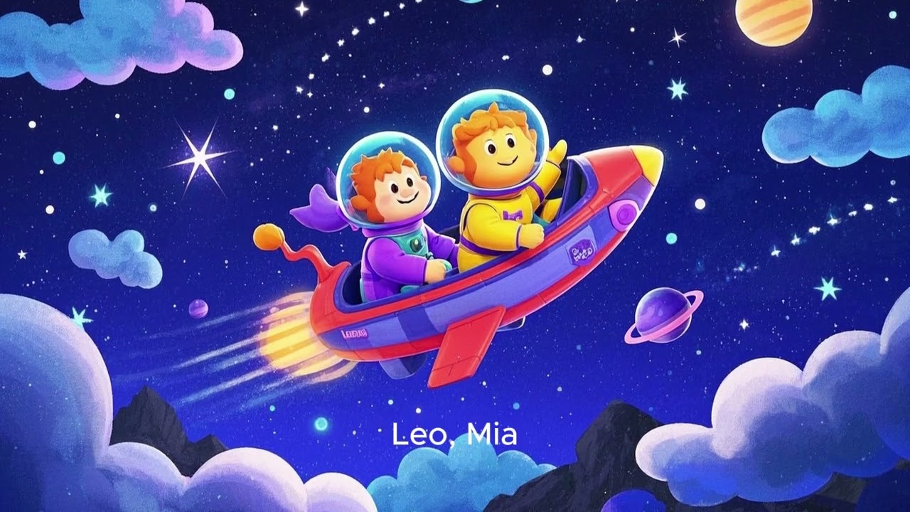 The Day the Moon Disappeared 🌙 | Bedtime Story for Kids | Magical Space Adventure