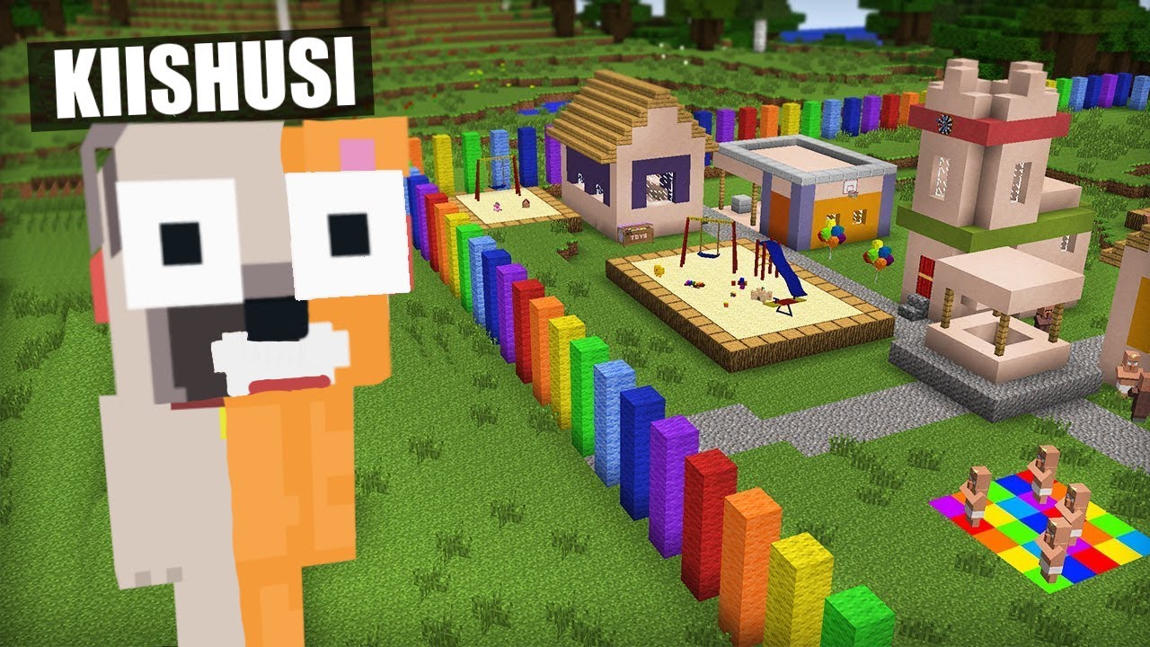 KIIS ÉS HUSI GYEREKE A MINECRAFTBAN!