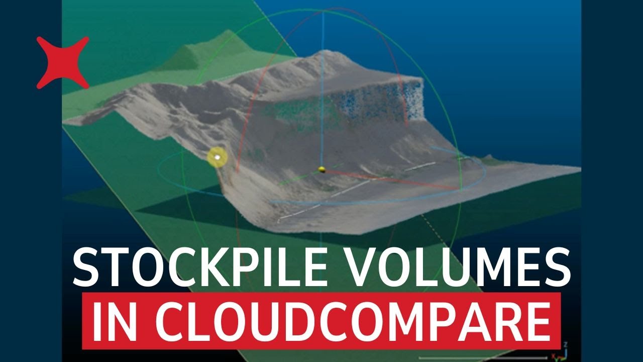 Using CloudCompare for Precise Stockpile Volume Assessments: A Guide