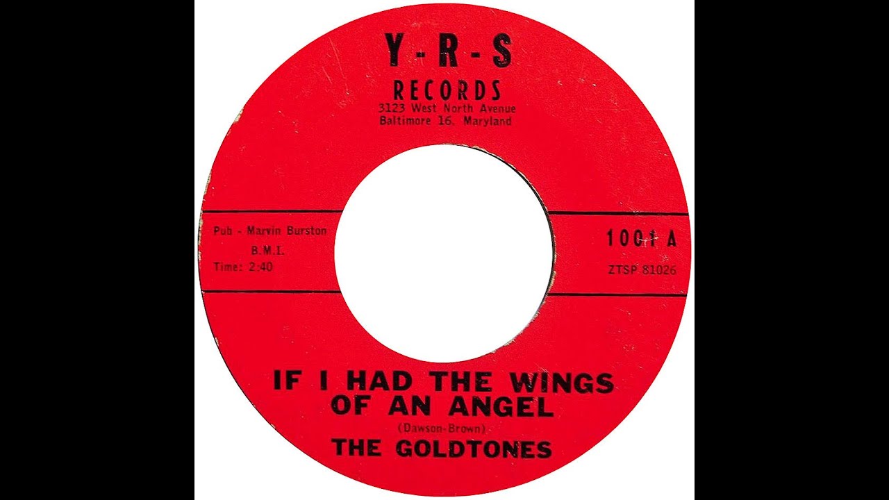 GOLDTONES  IF I HAD THE WINGS OF AN ANGEL