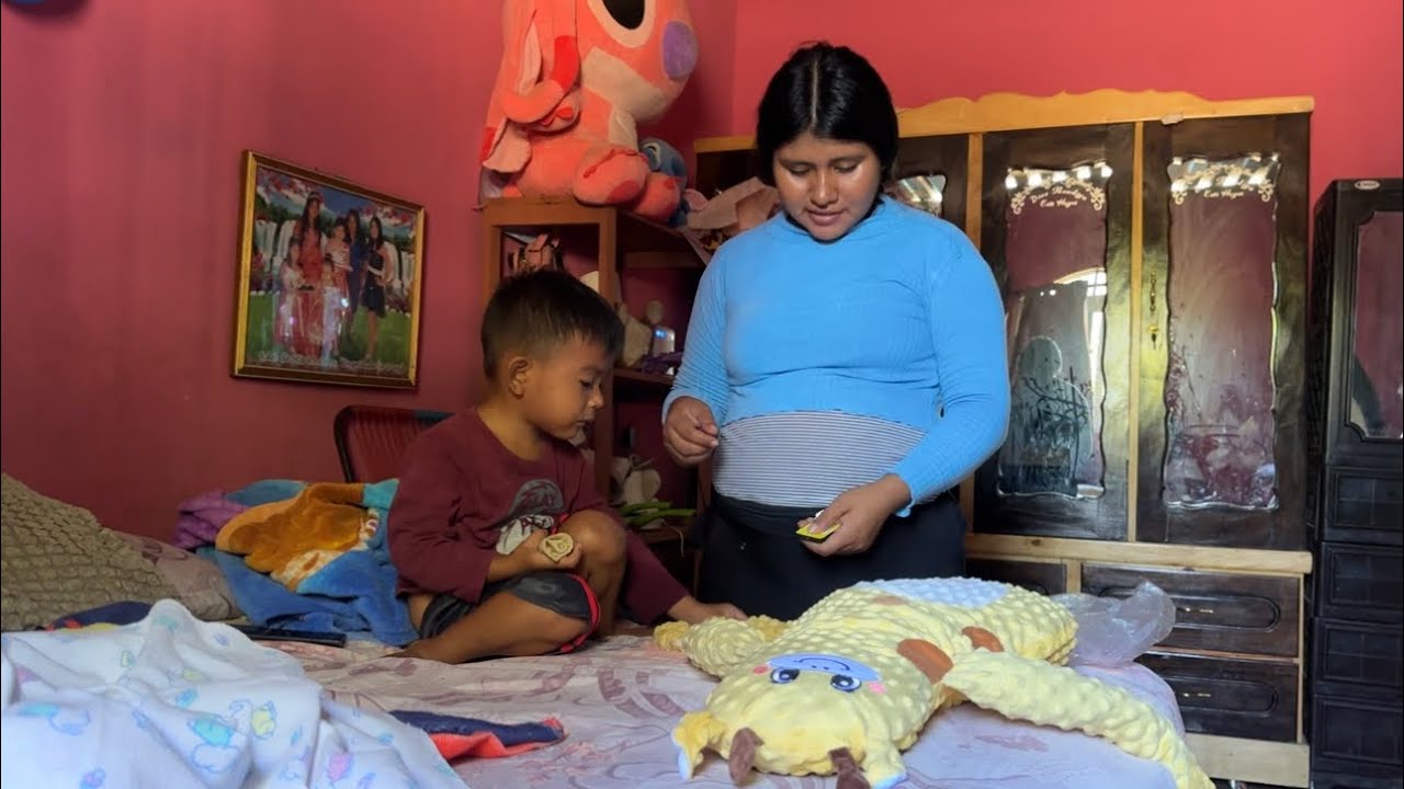 🚨LES MOSTRAMOS AL BEBÉ YAHIR MUY FELICES CON MIS HIJOS 🩵🥰