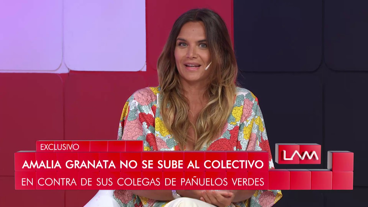 Amalia explic&oacute; su tuit y su posici&oacute;n en contra del aborto