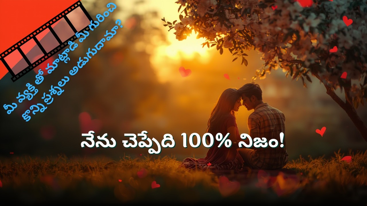 నేను చెప్పేది 100% నిజం! 🙌💐 మీ వ్యక్తి తో మాట్లాడి మీ గురించి కొన్ని ప్రశ్నలు అడుగుదామా? #timeless