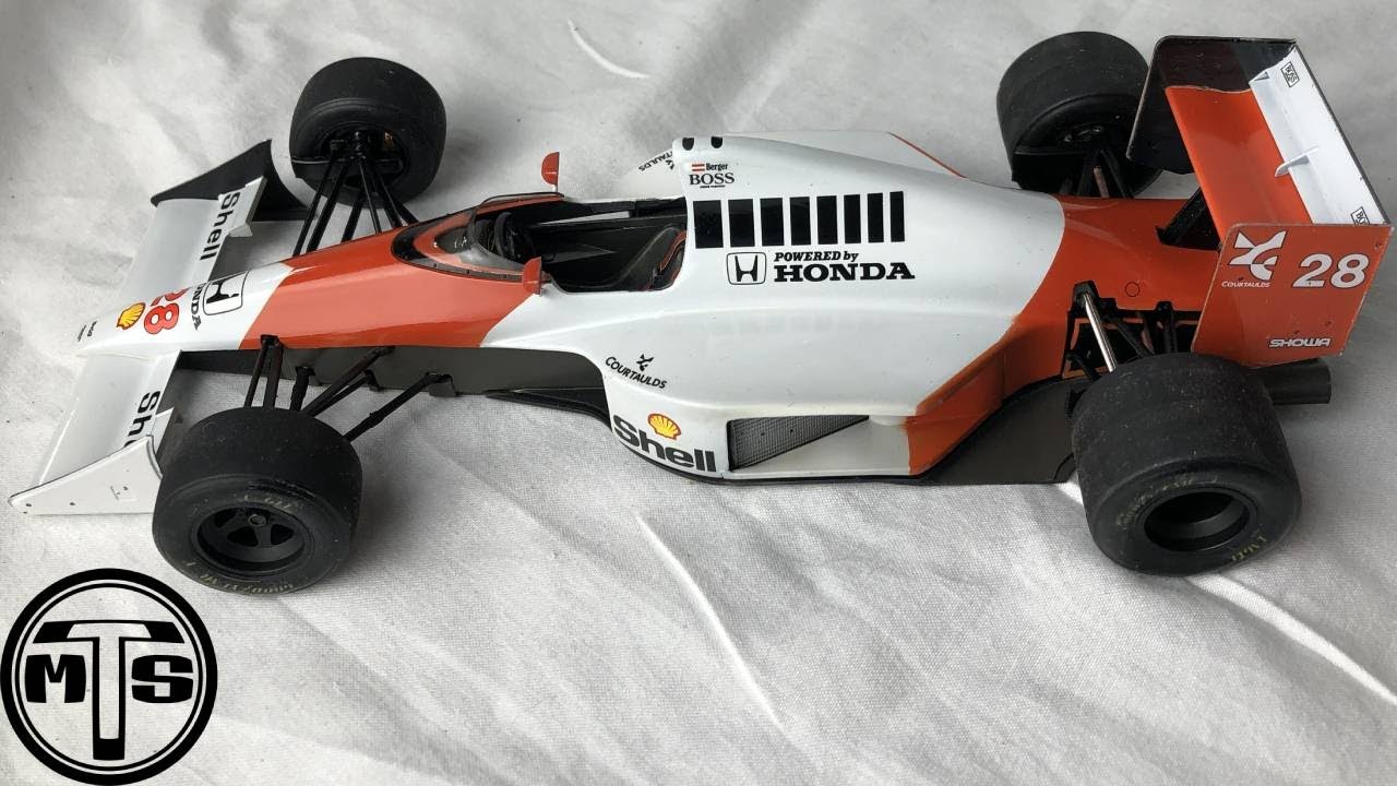 TAMIYA 1/20 Honda McLaren Mp4/5B: Part II