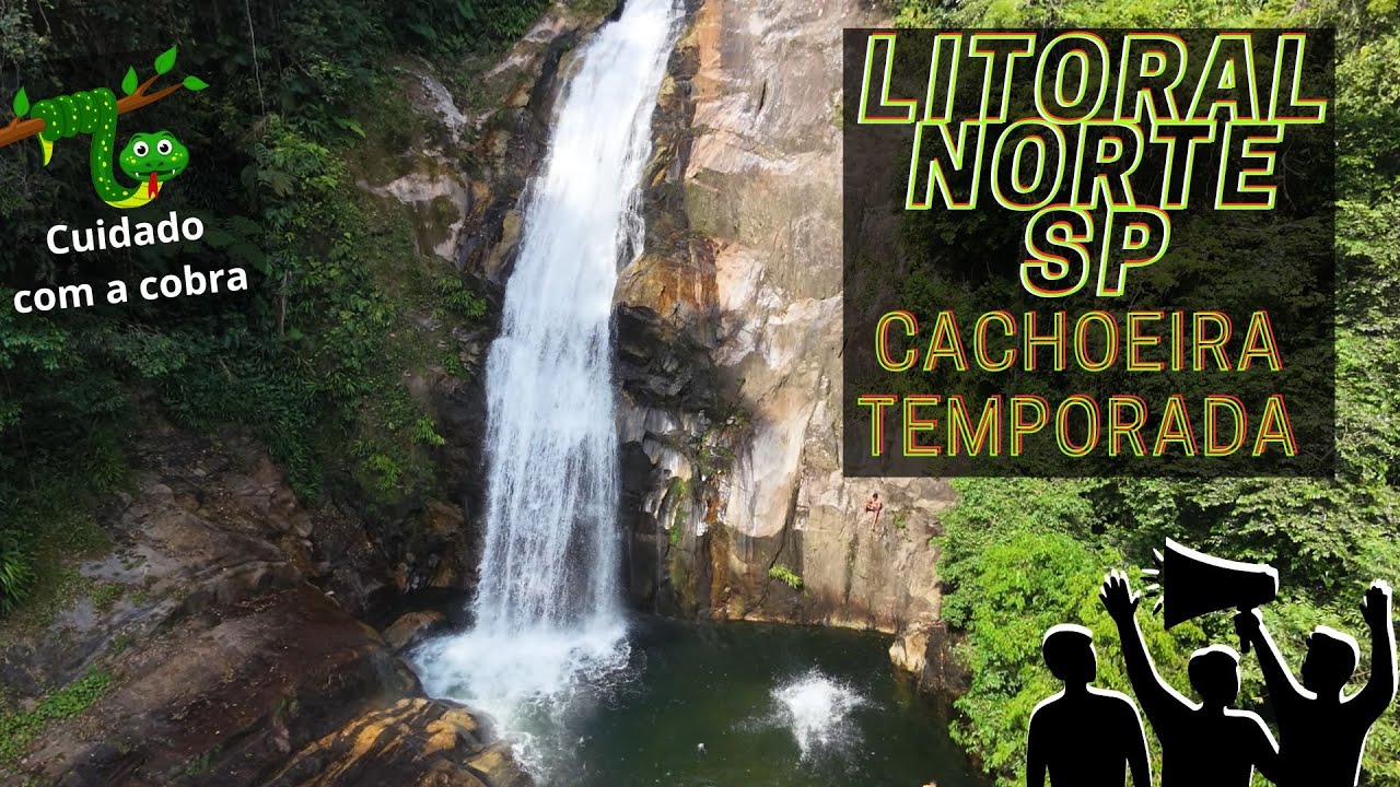 Cachoeira na temporada (Vlog) Litoral Norte, SP (Ribeirão Itu) Parte 1