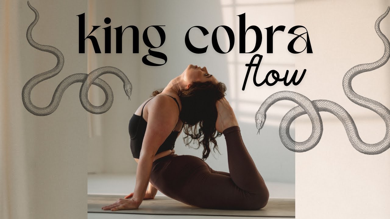King Cobra Flow 🐍 Heart Opening Vinyasa Yoga Practice | Safe & Expansive Backbending