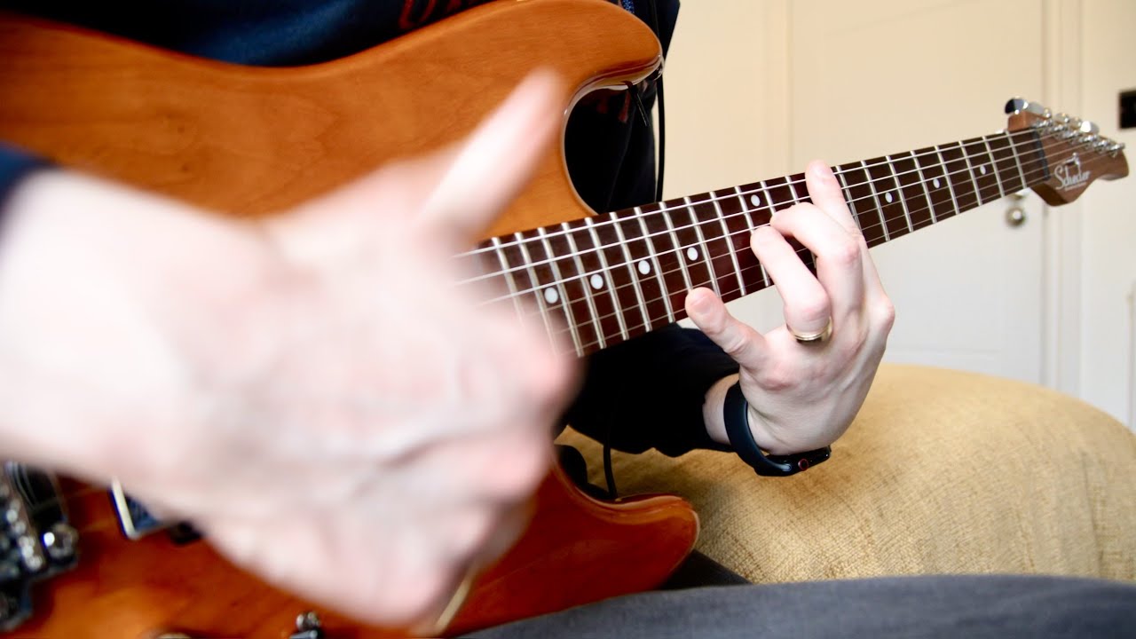 When a BASSIST slaps a guitar