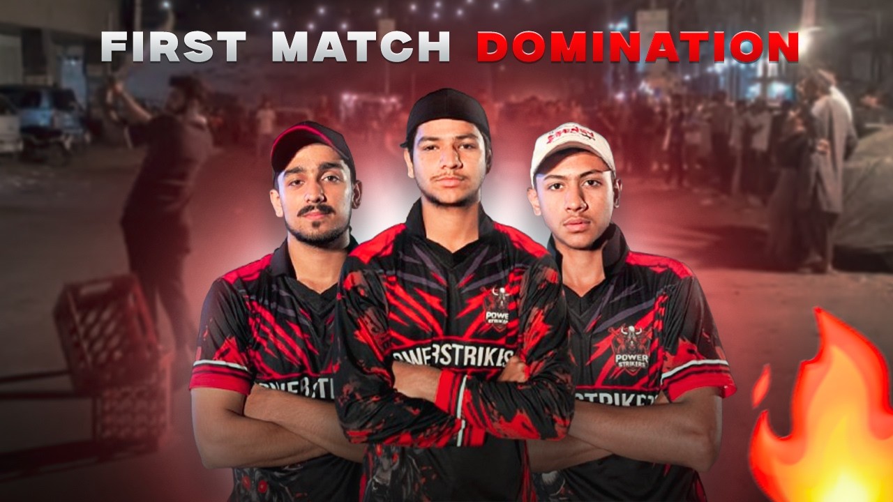 Shaheer Anas Or Shariq Ne Batsman Pack Kar Diye 😱 | Tournament First Match | Ramzan Street Cricket