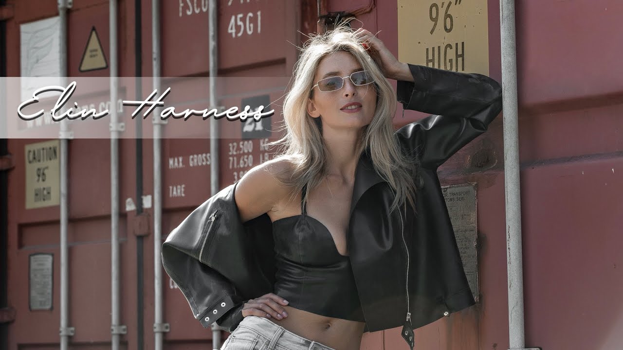 Rock the Streets &ndash; Black Latex Jacket & Mona Top | Elin Harness