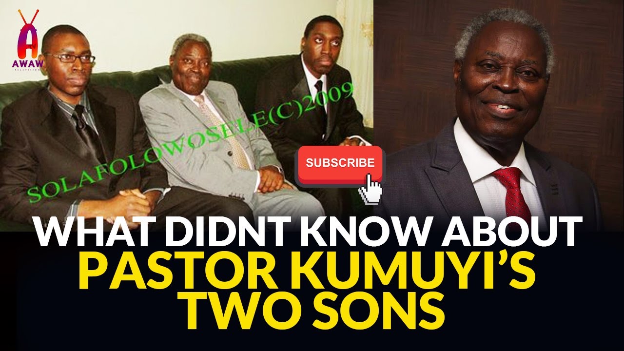 Things you didnt know about Pastor Kumuyi's sons