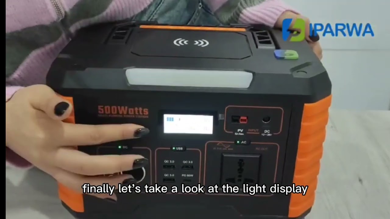 Iparwa | Portable Energy Storage System | 500W Portable Power