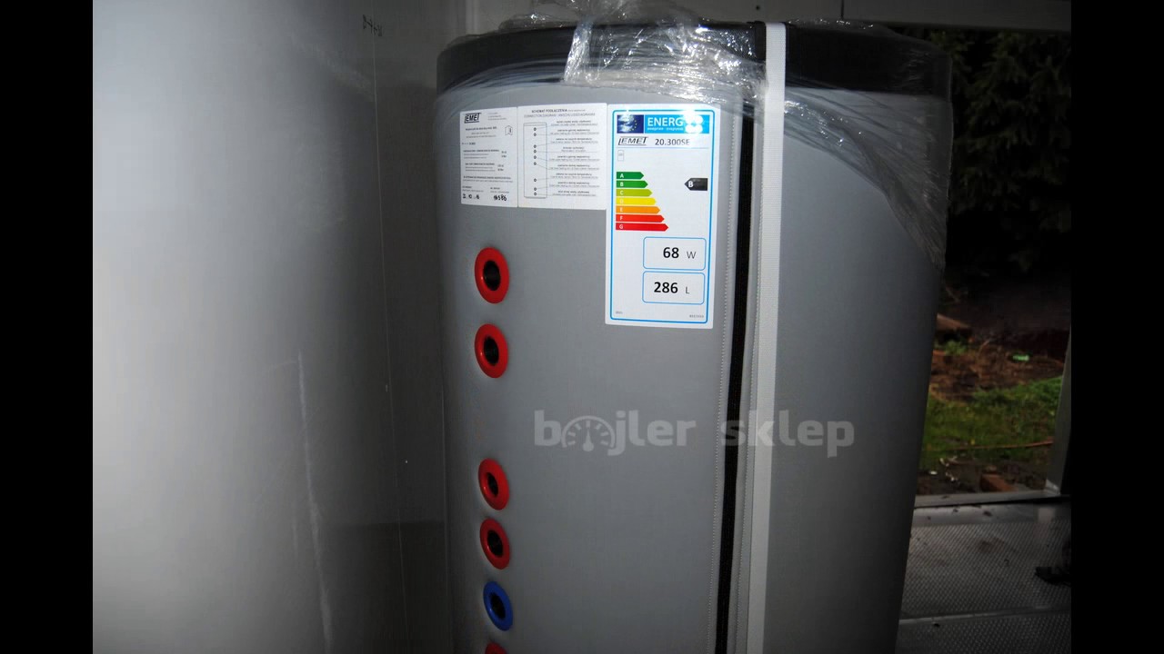 Bojler lemet emaliowany 200/250/300