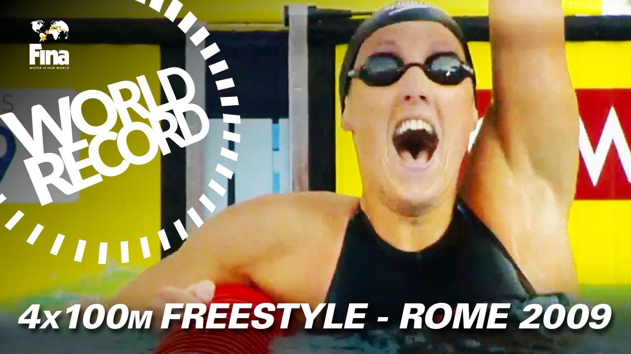 Netherlands claim New World Record at Rome 2009! | FINA World Championships