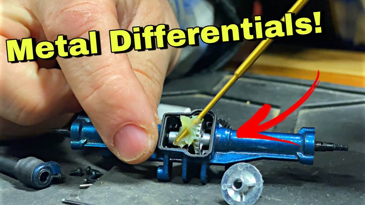 How to install METAL Diff gears In a Trx4m!