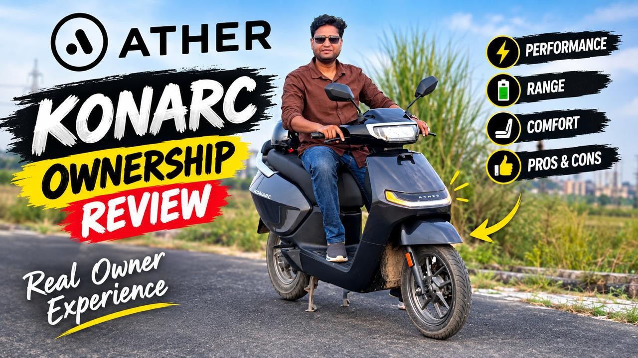 2026 Ather Konarc Ownership Review 🔥l Ather Konarc review 🔥l Mrcars 