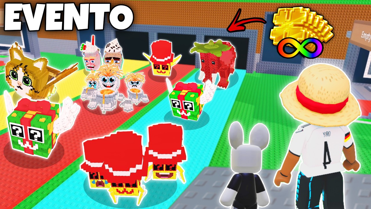 🌮 O MELHOR EVENTO DE ADMIN no ROUBE O BRAINROT COM LUCKY INFINITA!