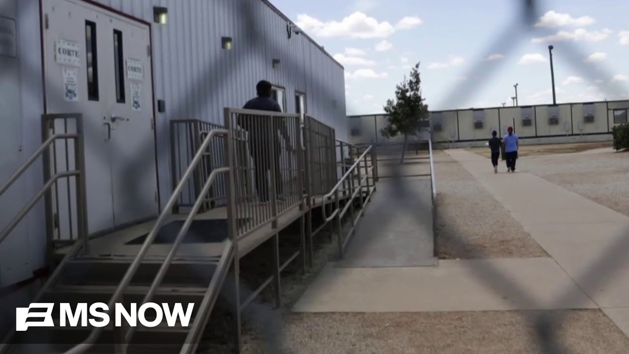 'A lot of trauma there': New reporting goes inside immigration processing facility in Dilley, Texas