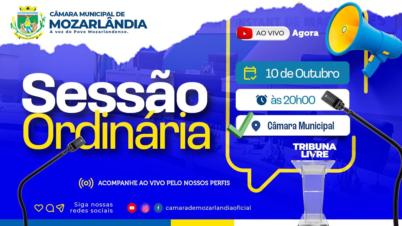 SESSÃO ORDINÁRIA, SEXTA-FEIRA, 10 DE OUTUBRO DE 2025.