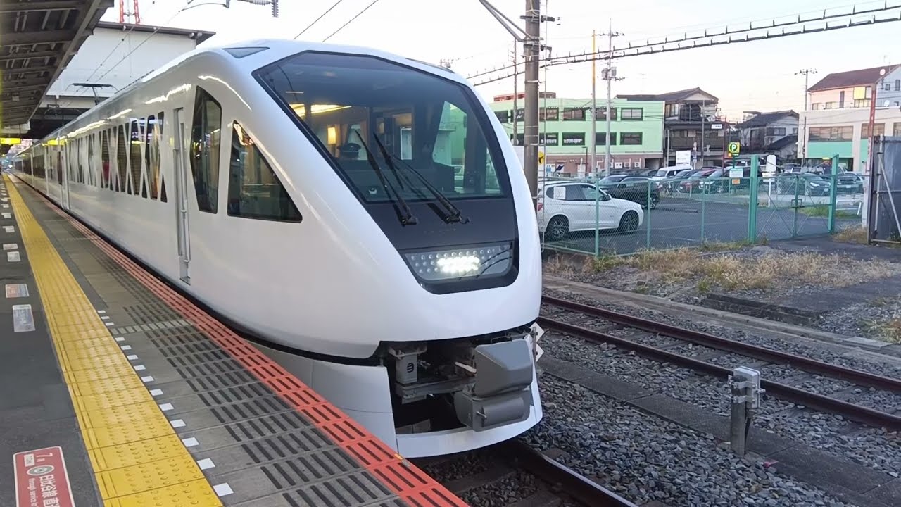 東武N１００系１０１編成トプナン回送東武動物公園駅発車。