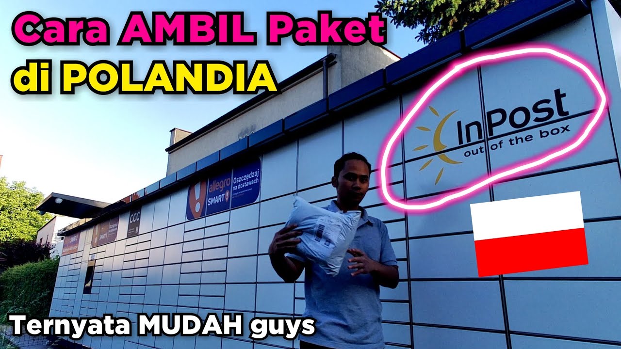Cara Ambil Paket di POLANDIA InPost... mudah dan simple