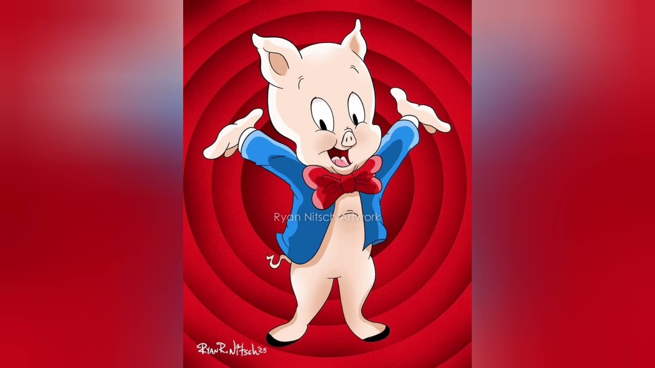 The beatles Can't buy me love - Porky pig (bob bergen) Cover