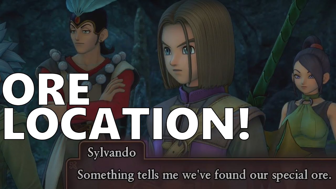Dragon Quest XI 126 Руководство по поиску руды в подземелье поля битвы!