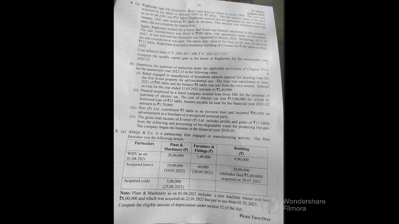 |CMA INTER| DIRECT TAX| QUE PAPER DEC 2022| #cmastudentcorner #directtax  #cma