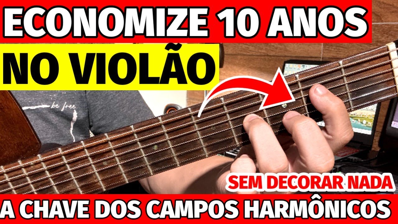 🎸Se eu SOUBESSE DISSO no COMEÇO teria economizado 10 ANOS de ESTUDO no VIOLÃO