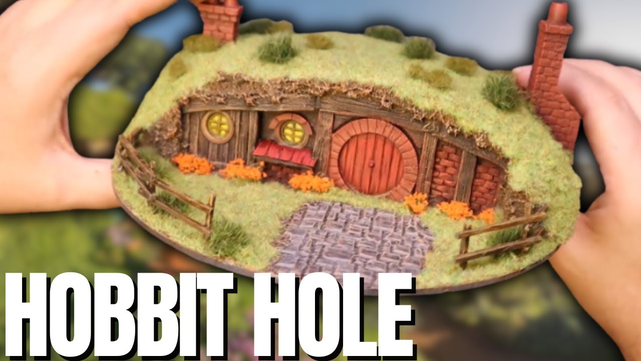 Hobbit Hole Terrain Build for MESBG!