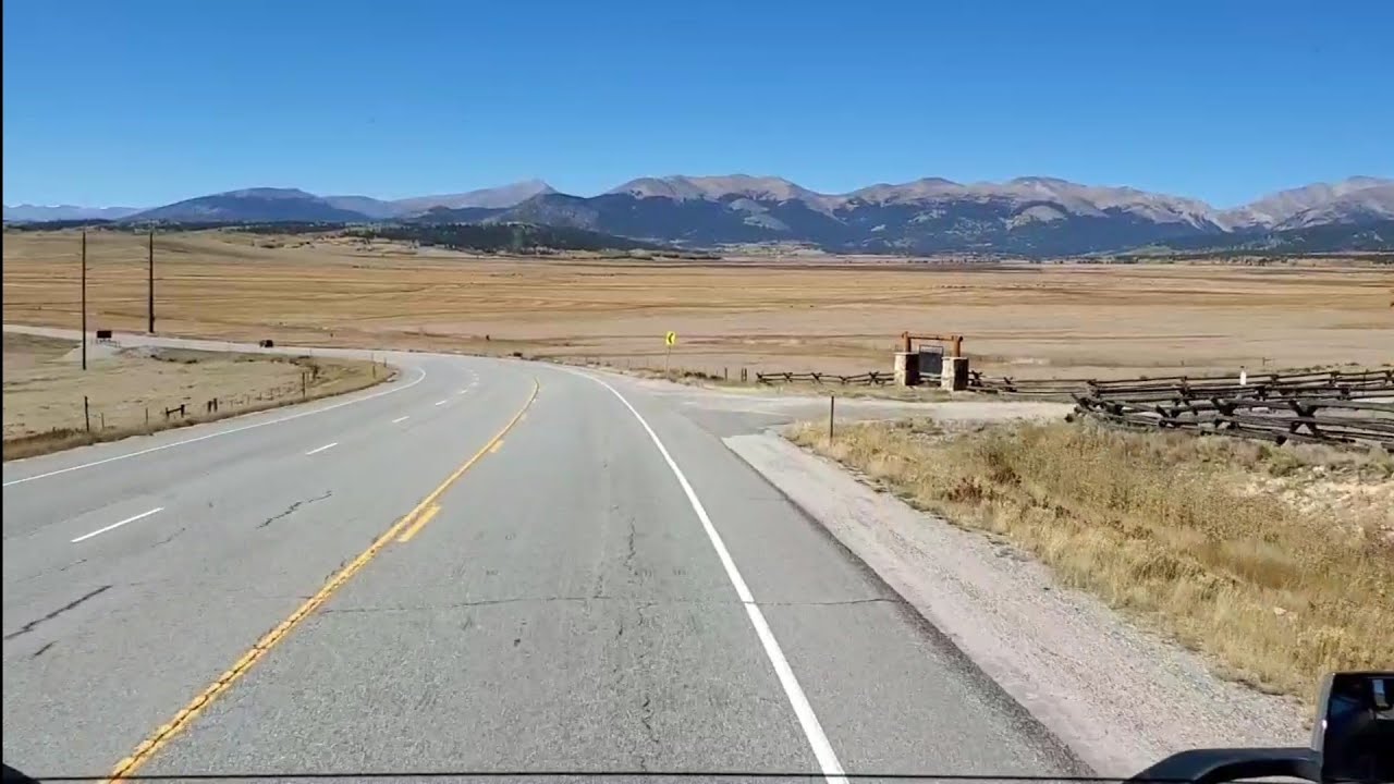 Highway 285 Southbound.. Autumn Foliage the Cause of Distracted Driving?