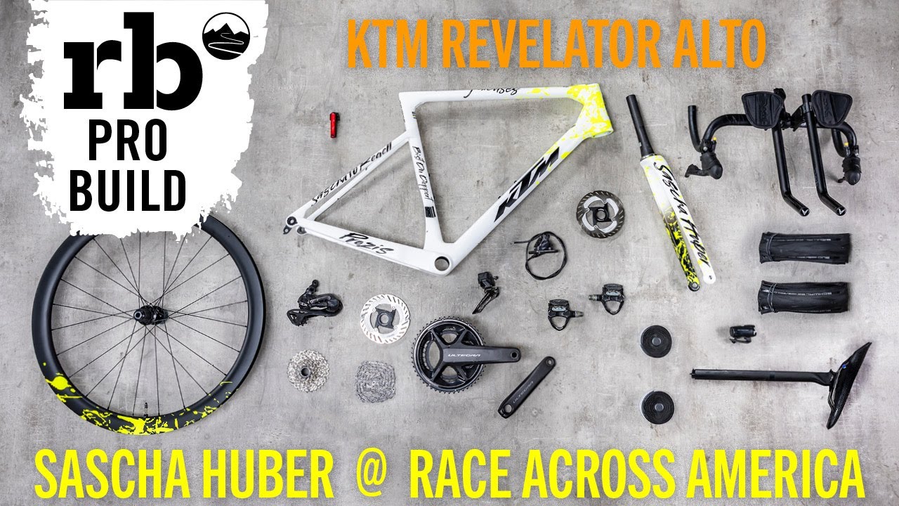 KTM Revelator Alto Custom I Sascha Huber I DREAM BUILD I Race Across America 2025 #saschahuber #ktm