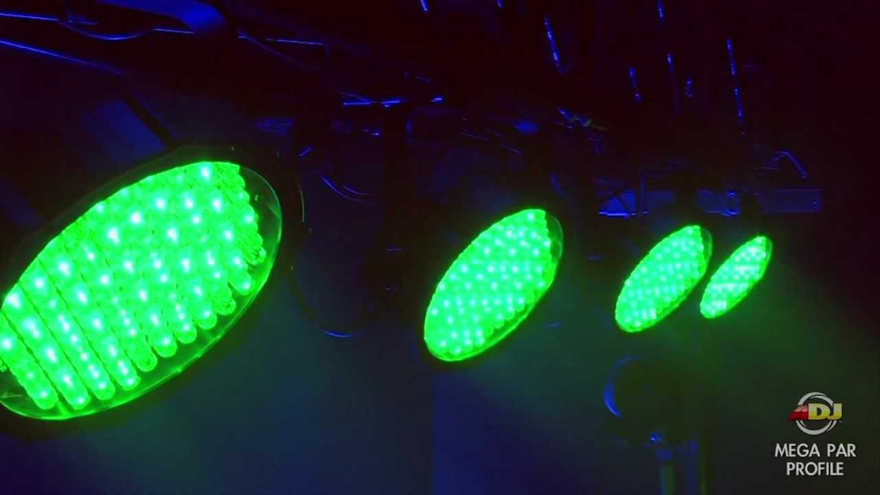 American DJ Mega Par Profile Lighting Effect Overview | Full Compass