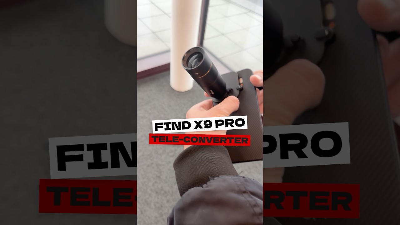 OPPO Find X9 Pro - Hasslblad Teleconverter Kit Test