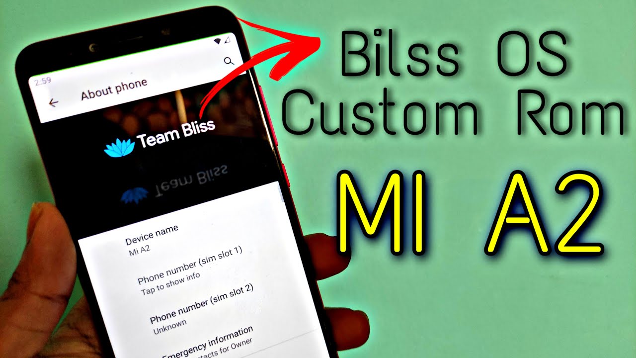 Bliss OS For Mi A2 | Review & Installation | Custom Rom For Mi A2 | Andro Guruji
