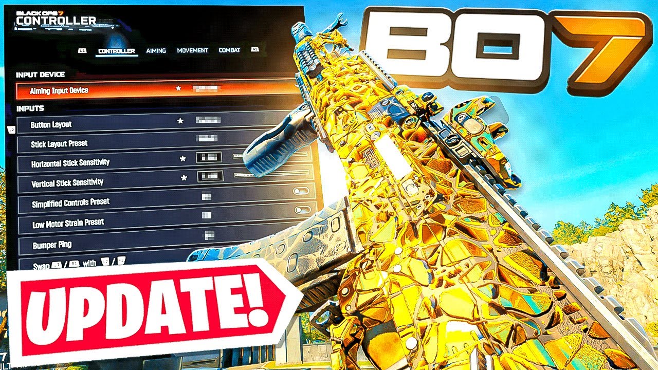 *НОВЫЕ* НАСТРОЙКИ ПОМОЩИ В ПРИЦЕЛЫВАНИИ BO7 ДЕЛАЮТ ИГРОКАМИ С КОНТРОЛЛЕРОМ НЕПОБЕДИМЫМИ! 🎮 (Лучши...