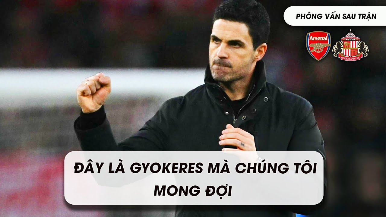 🎙Đẳng cấp Pháo Thủ💬phỏng vấn sau trận#Arsenal 3-0 #sunderland  #PremierLeague