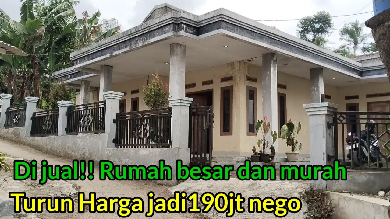TERJUAL!! Rumah Besar lingkungan nyaman Harga murah 190jt nego sedikit